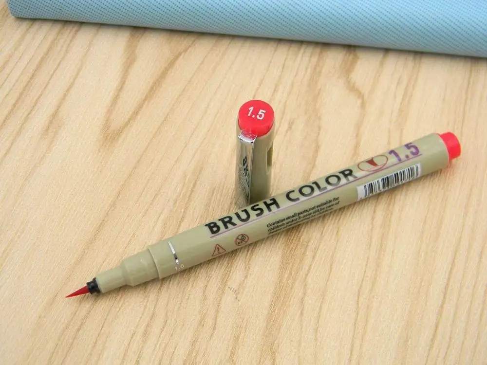 1 шт Новая цветная ручка-кисточка с мультипликационными разноцветными игольчатыми художественными маркерами - Цвет: M5