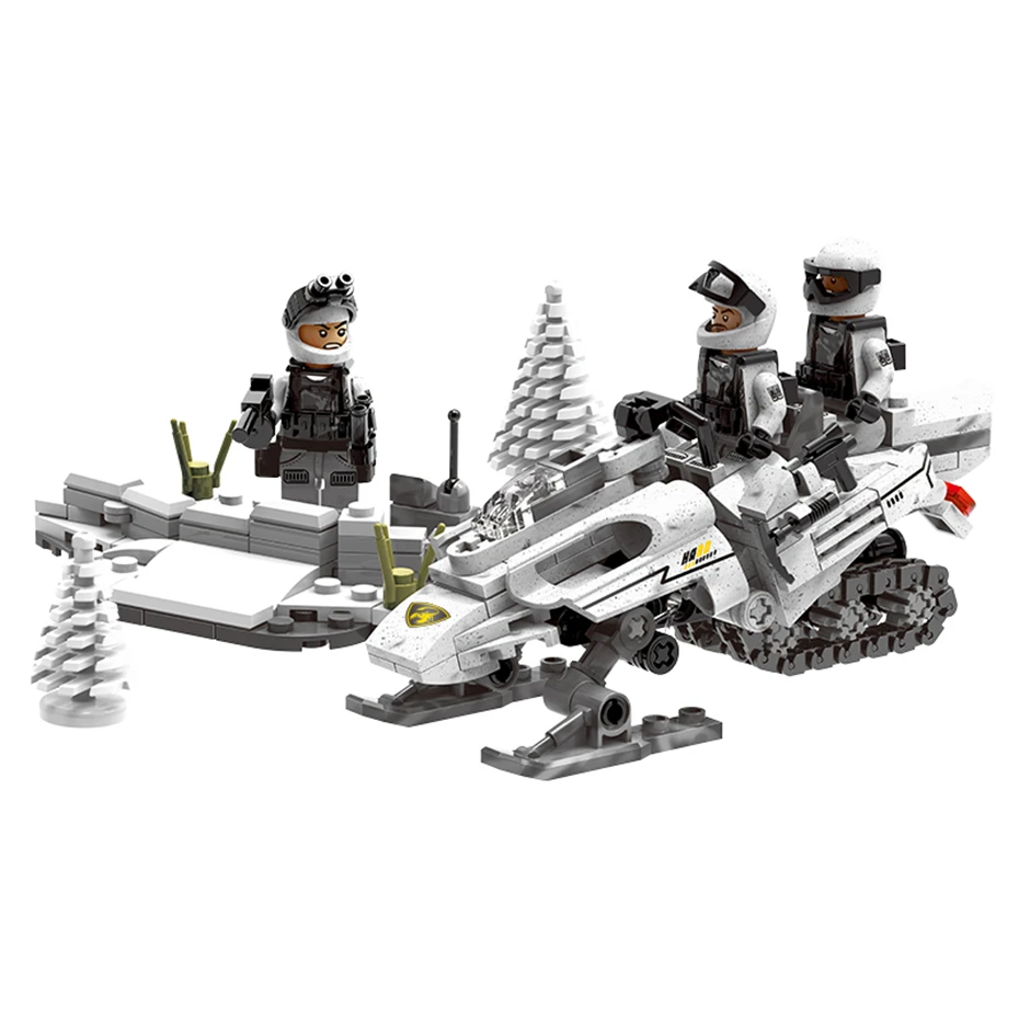 Xingbao 290pcs Snowmobiling Building Blocks Kit Bricks Set Brand Toys Legoinglys World War 2 Duplo Figures Toy For Children Gift Xingbao 290pcs Snowmobiling Building Blocks Kit Bricks Set Brand Toys Legoinglys World War 2 Duplo Figures Toy For Children Gift
