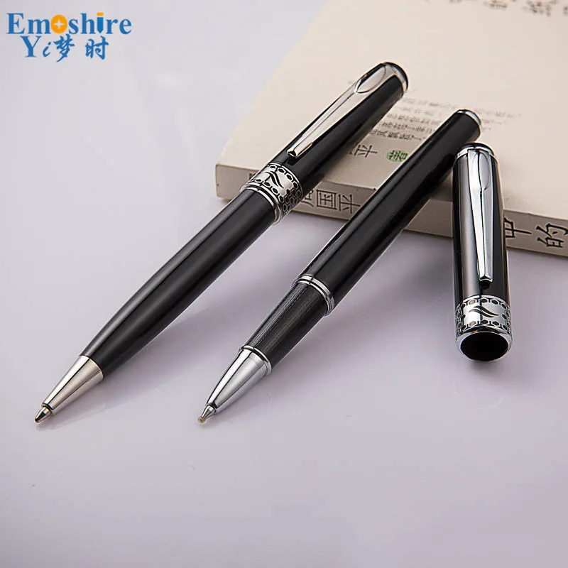 

Good Quality New Metal Ballpoint Pen Roller Ball Pens Fashion Gifts Office School Writing Supplies Brand Stationery P486