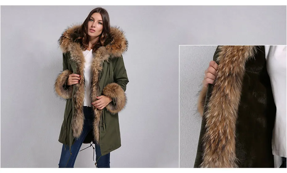 Hooded fur parka (3)