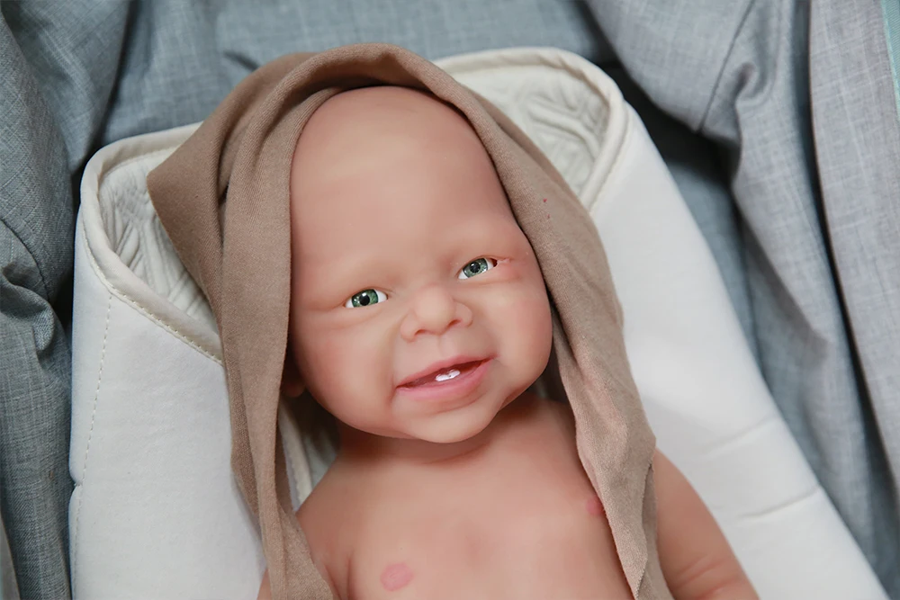 IVITA WG1516 48 см 3,4 кг Реалистичная силиконовая кукла реборн новорожденная девочка младенец Реалистичная кожа мягкая Высококачественная игрушка