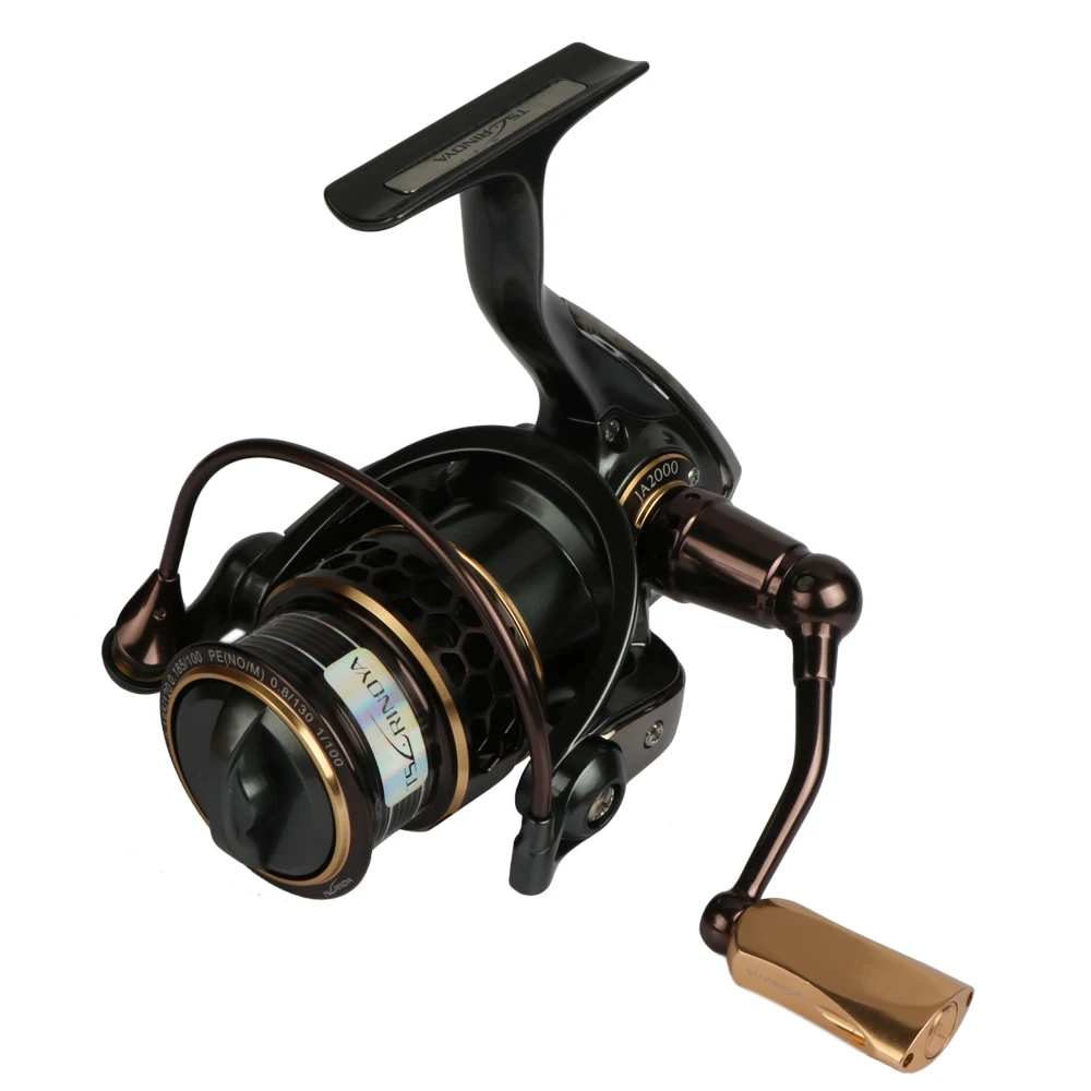 Trulinoya Spinning Fishing Reel Double Spool Stainless Steel 9+1 Ball