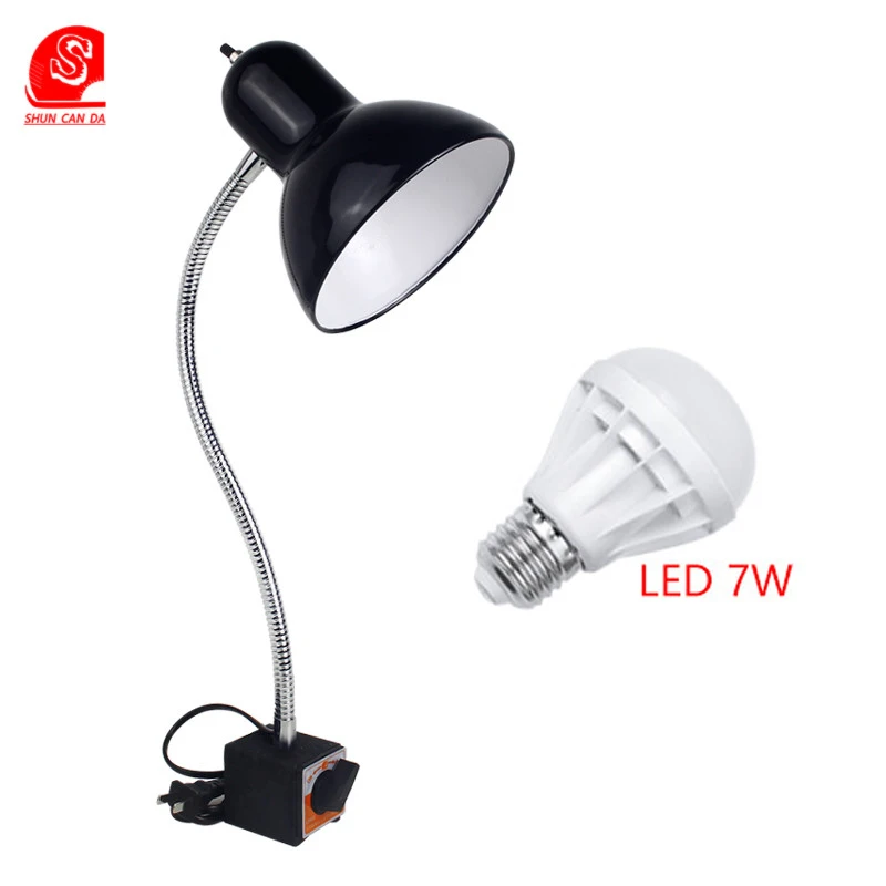 

E27 LED Clip-on Desk Light Work Table Lamp Holder Flexible adjustable gooseneck Reading Book Led Table light Home Office Modern