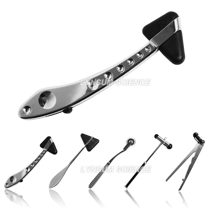 

New Taylor Wartenburg Pinwheel Deluxe Medical Neurological Percussor Diagnostic Reflex Hammer