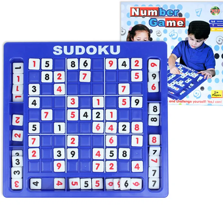 

Kids Sudoku Board Number Puzzle Game Digital Chess Math Block Learning Board Games for Kid Educational