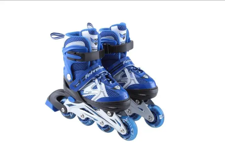 عالية الجودة ChildrenInline تزلج الأسطوانة أحذية التزلج قابل للتعديل وامض عجلات Patines مضمنة SkateRoller أحذية التزلج عالية الجودة ChildrenInline تزلج الأسطوانة أحذية التزلج قابل للتعديل وامض عجلات Patines مضمنة SkateRoller أحذية التزلج