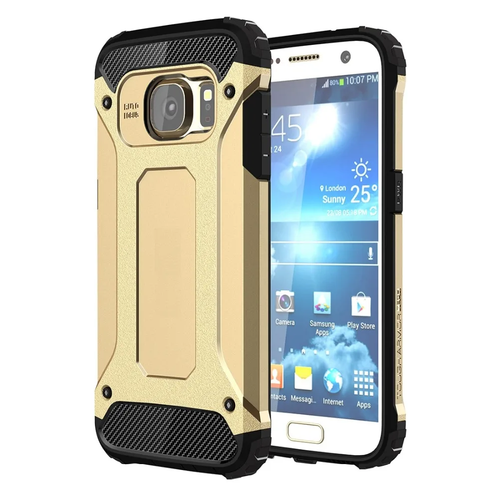 Custodia combinata Armor TPU + PC per custodia protettiva per cellulare Samsung Galaxy S7 / G930 - immagine 4