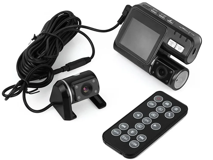  Car DVR I1000 Dual camera dvr Camcorder i1000 Auto HD 1080P Dash Cam Black Box Driving Recorder Wit