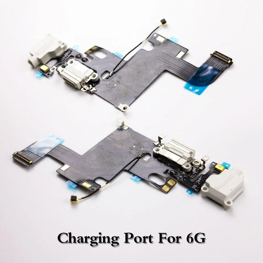 LEOLEO USB зарядный порт док разъем гибкий кабель для iPhone 6G 6 Plus Mircophone наушники аудио