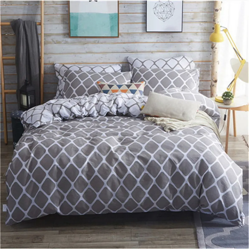 

New style Stripe design High quality bedding 4pcs 1pcs quilt cover/1pcs bed sheet/2pcs pillowcase free shipping