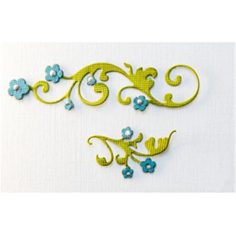 

Eastshape Flower Vine Dies Metal Cutting Scrapbooking Swirls Plant Die Cut for Card Making Decorative Craft Dies New 2019