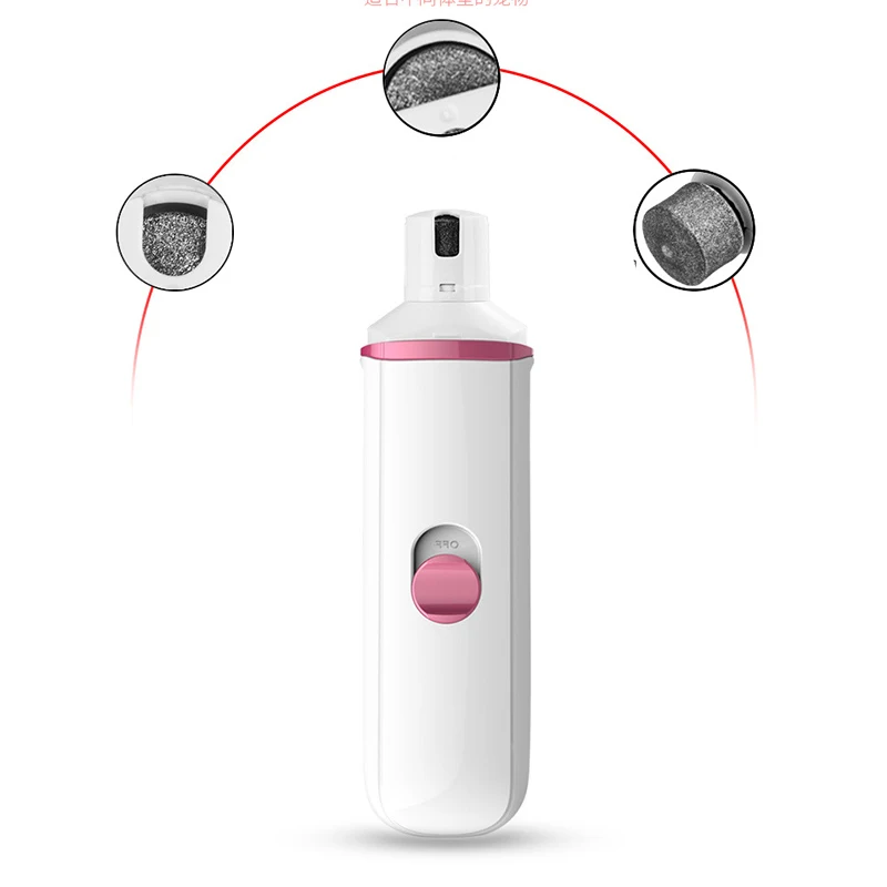 Dog Cat Electric Claw Nail Grooming Tool Pet Toenail Grinder Clipper Auto Pedicure Equipment Charged Bass Pet Pedicure Trimmers1
