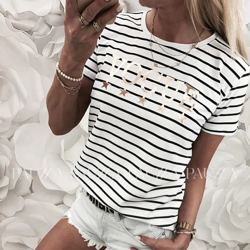 Womens Casual Short Sleeve Tops Summer Vogue Slogan Printed Tee shirt femme fashion harajuku tumblr Blouse blusa feminina Womens Casual Short Sleeve Tops Summer Vogue Slogan Printed Tee shirt femme fashion harajuku tumblr Blouse blusa feminina