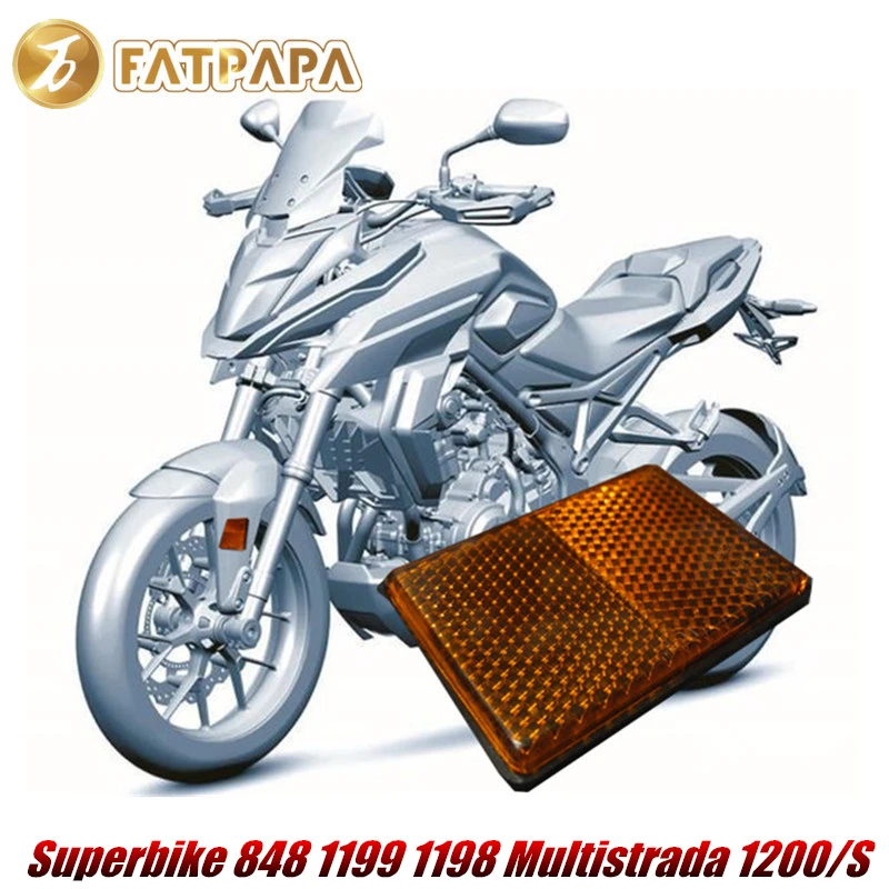 

FOR DUCATI Superbike 848 1199 1198 Multistrada 1200 S Motorcycle Accessories Fairing Fender Light Decal Stickers