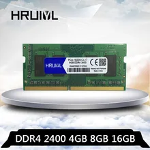 HRUIYL DDR4 8 ГБ 16 4 2400 МГц ОЗУ для лэптоп ноутбук Память DDR 16G 8G 4G PC4 19200