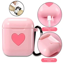 Наушники-вкладыши для Apple, аксессуары для airpods, милый чехол, защита для i9s i10 i11 i13 i19 TWS Air pods, защита для наушников, чехол