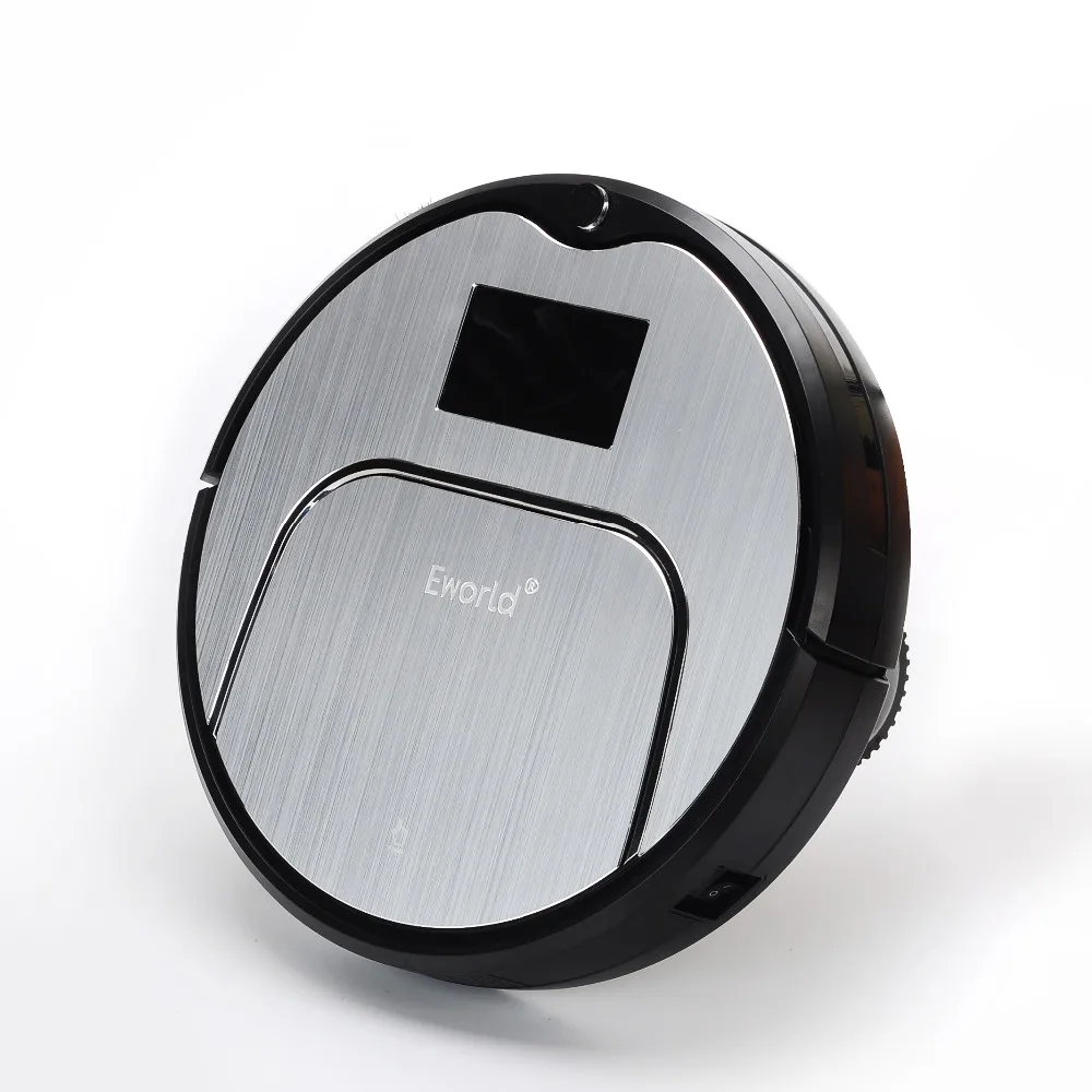 Бесплатно в Европу) Eworld M883 автоматический робот пылесос для дома с ЖК-дисплей дистанционного Управление, больше, пылеуловительная камера