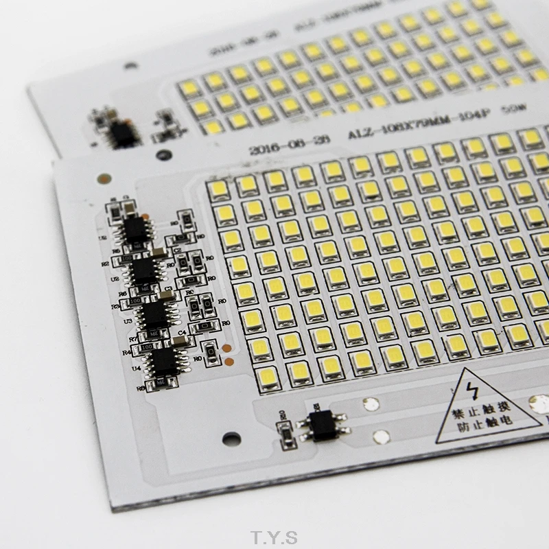 Высокомощный умный Ic светодиодный чип AC 220 240 В Smd2835 бисер 10 Вт 20 30 50 100 светодиод
