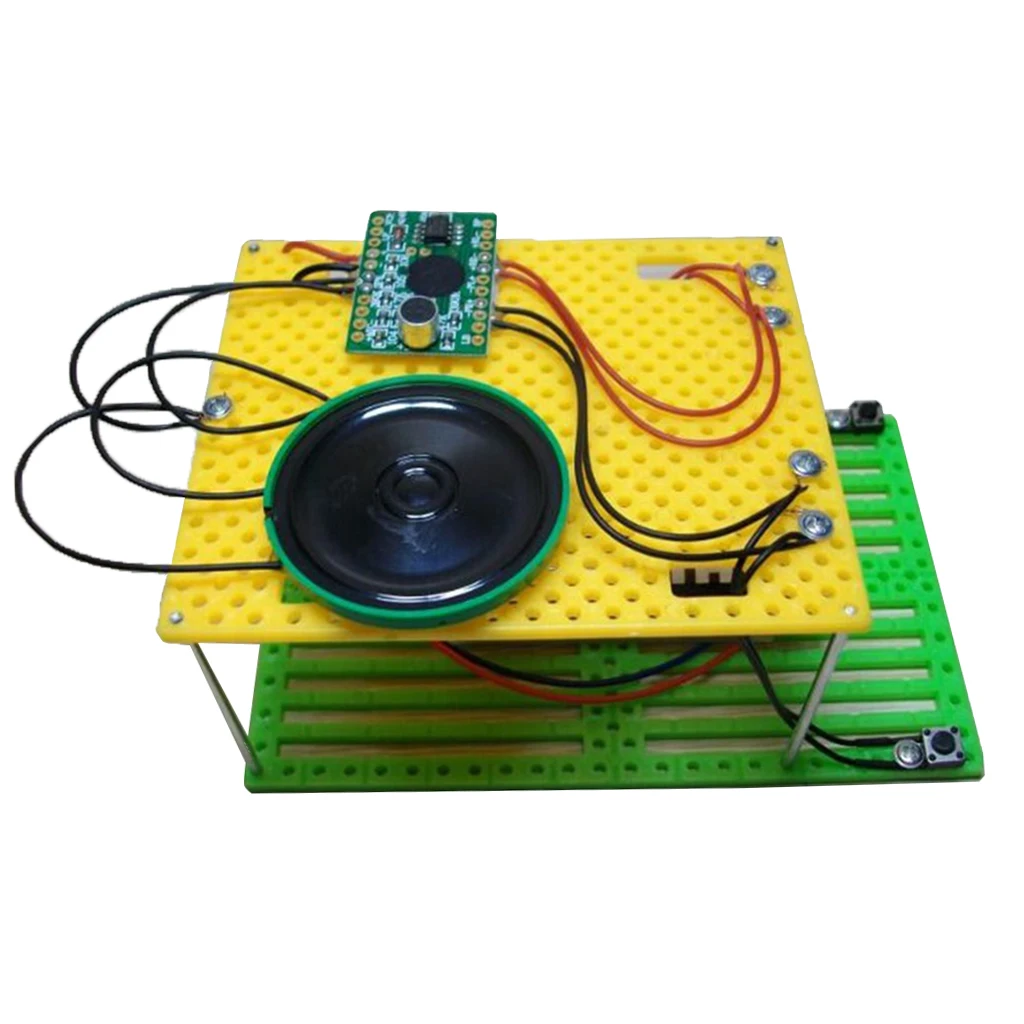 DIY Electric Recorder Model Toy Electrical Circuit Puzzle Exporing Experiments Physics Educational School Kids Teaching Aids