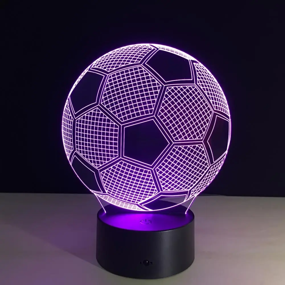 Creative font b 3D b font illusion Lamp LED Night font b Lights b font font