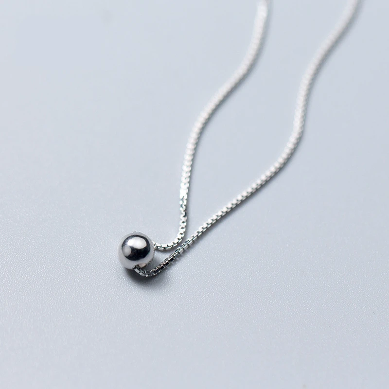 Ромашки S925 серебро круглый чокер ожерелье сладкий ключицы цепь для женщин девушка женский воротник