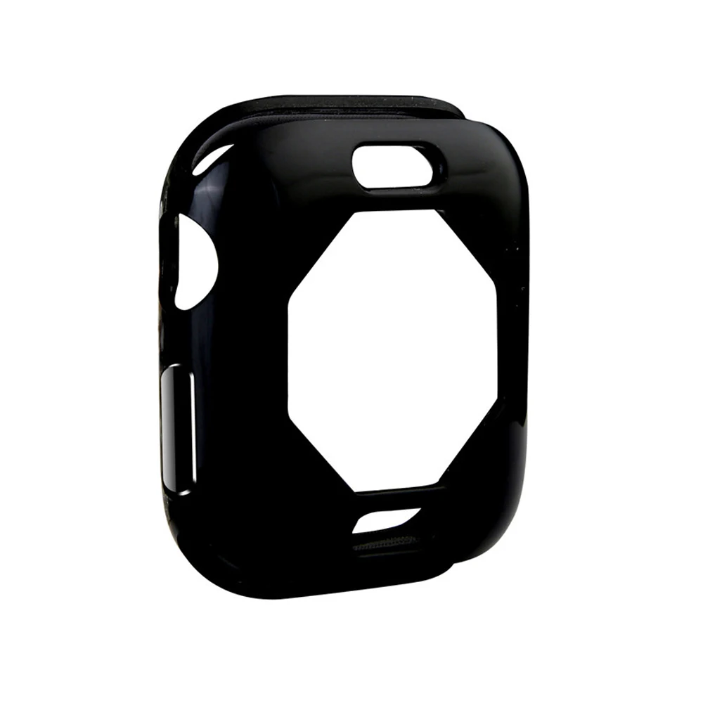 KLFS цветной Мягкий ТПУ чехол для часов Apple Watch 4 серии 40 мм 44 бампер