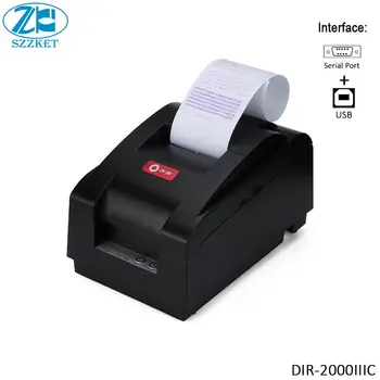 

Desktop Dot Matrix Receipt Printer with Auto Cutter 76mm Paper