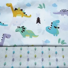 160 см x 50 см мультфильм ткань младенец ребенок льняное постельное белье хлопковая Лоскутная Ткань tecidos квилтинговая ткань швейная ткань