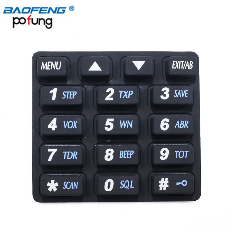 

Original Baofeng Walkie Taklie UV82 Numeric Keypad Keyboard For Pofung Two Way Radio UV-82HP UV-8HX UV-82L UV-8D UV82PlUS Series
