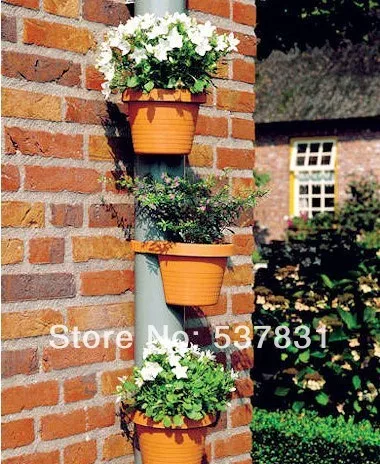 

Wholesale Terracotta Effect DRAINPIPE FLOWER PLANT POTS Tubs Drain Pipe Garden Planters