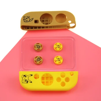 

2019 Anti-Slip Silicone Soft Case Joy con Protective Cover Skin For Nintend Switch NS Joy-Con Controller Accessories+4 caps