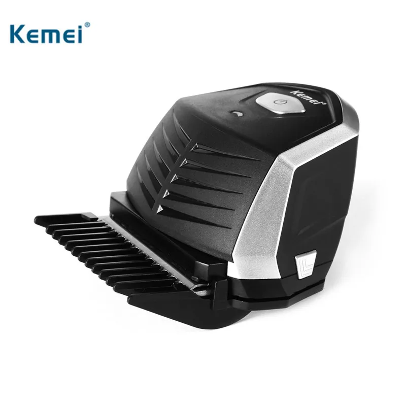 

Kemei Professional Electric Hair Trimmer Hair Clipper Haircut Beard Trimmer Razor For Adult Men With 9 Trimming Combs