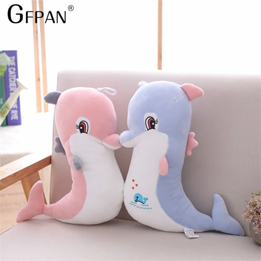 Высокое качество 1 шт. 25 см Kawaii Dolphin из мультфильма мягкого плюша игрушка милые