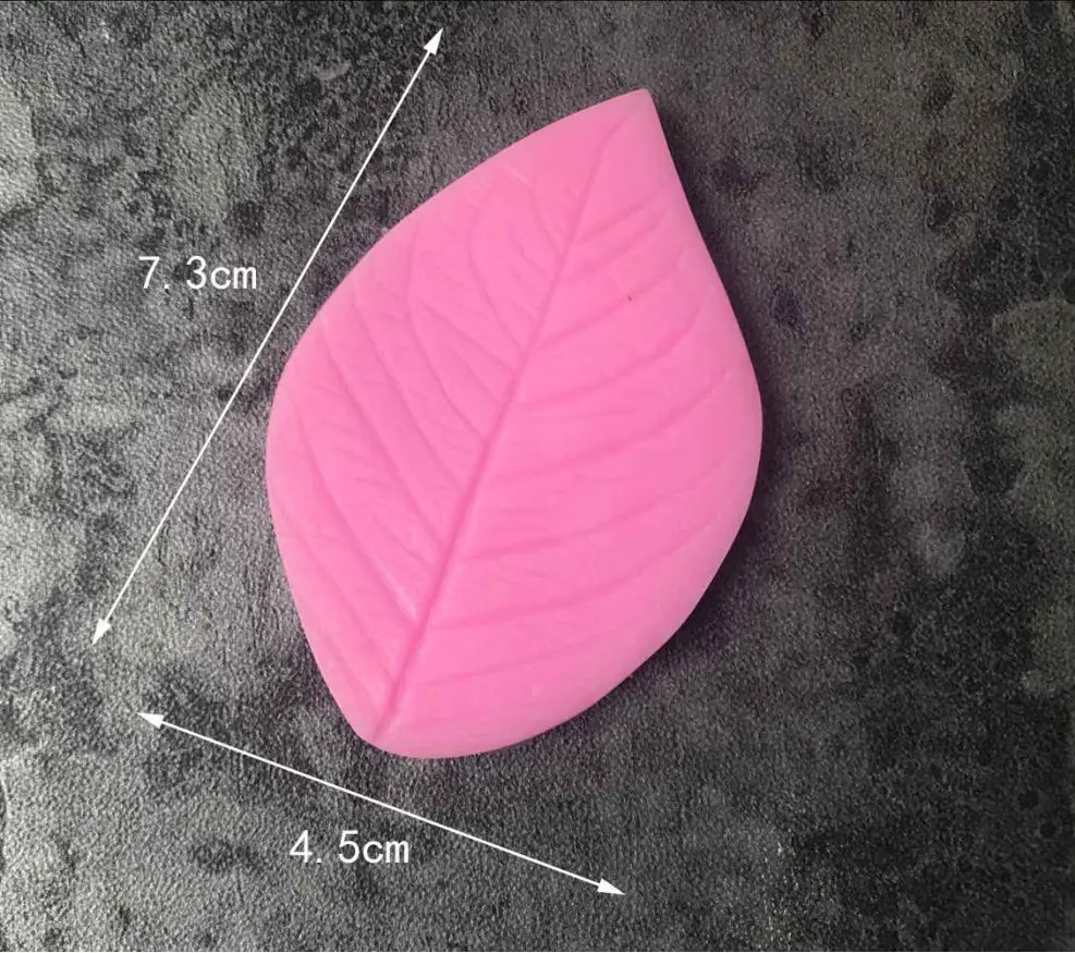Лотоса силиконовая форма, лист пресс-форм Fondant(сахарная) Листья лепестки помадные торт силикона прессформы шоколада торта 3D Цветочная Кулинария пресс-форм