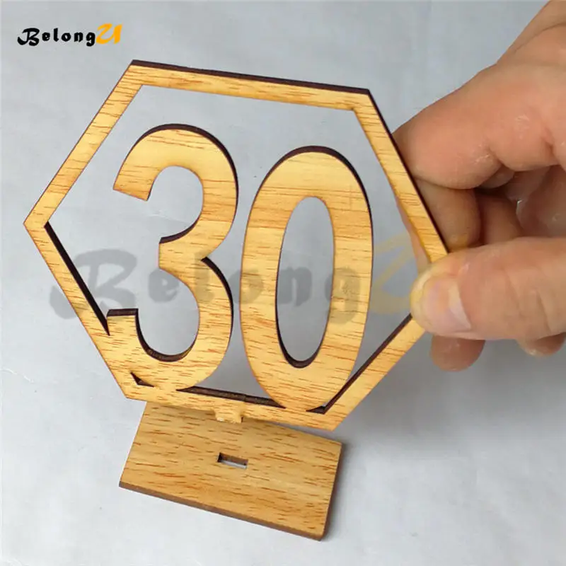 wedding decoration table numbers MUW-131-17
