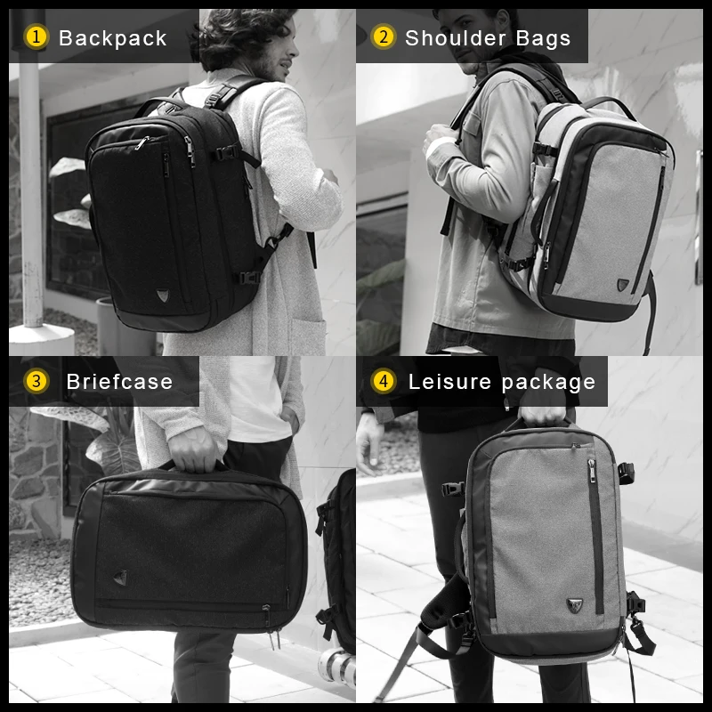 Ártico HUNTER desmontar multifunción 17 pulgadas portátil mochilas para Adolescente de negocios hombre Mochila hombres, Mochila de viaje, bolsa de Ártico HUNTER desmontar multifunción 17 pulgadas portátil mochilas para Adolescente de negocios hombre Mochila hombres, Mochila de viaje, bolsa de