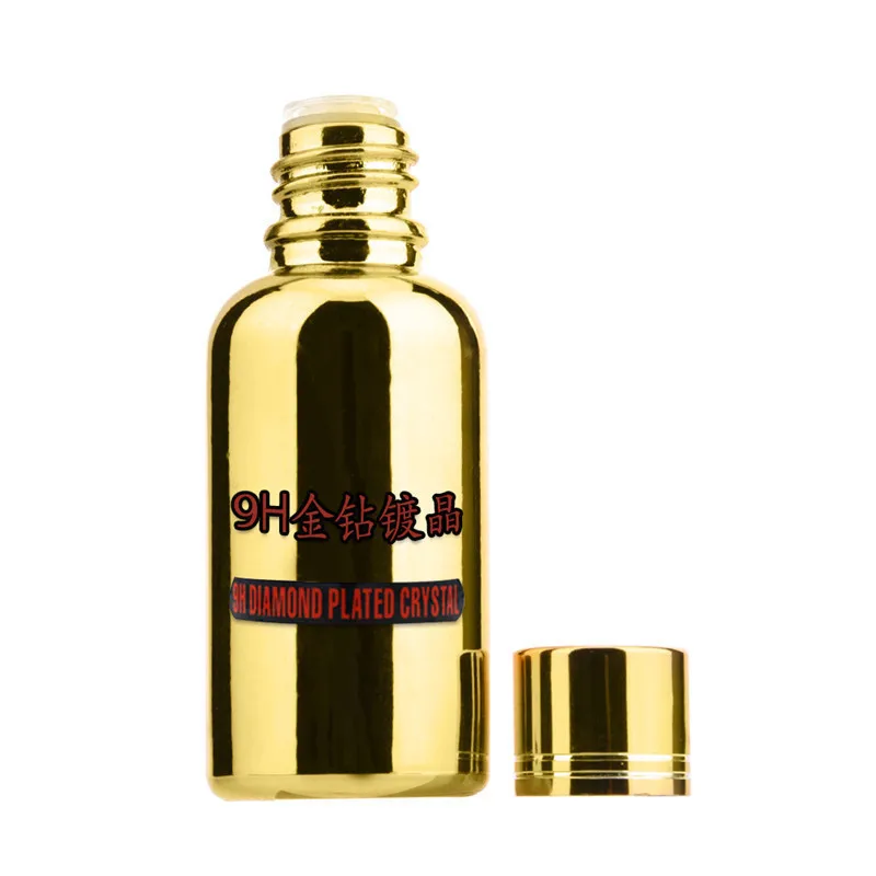 9 H Золотая бутылка для автомобиля жидкое керамическое пальто для автомобиля Полезная жидкость для защиты от царапин Авто Детализация полированная краска для автомобиля Мотоцикл