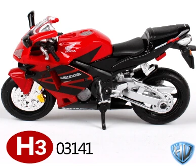 Maisto 1:18 Honda CBR 600RR мотоциклетная игрушка литая под давлением красная модель мотоцикла для мужчин мотоциклетная машина литая Под Давлением Мотоцикл подарок для детей 03141 - Цвет: 1