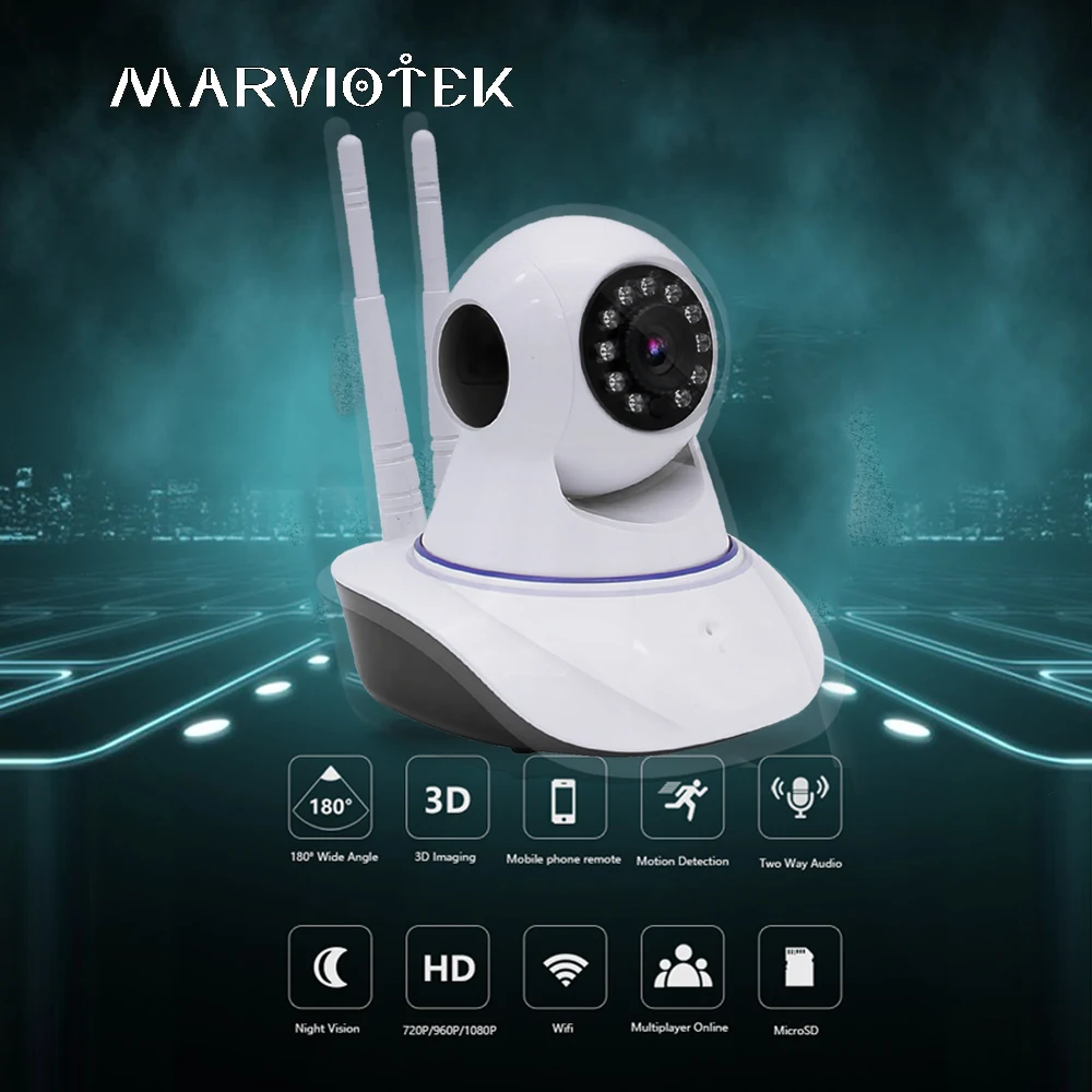 

Wireless home security ip camera Wifi night vision indoor mini Network camera HD 720P video surveillance CCTV Camera 1080P P2P