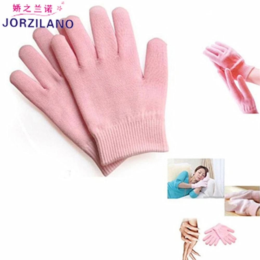 Blue Gel Spa Gloves Soften Whiten Skin Moisturizing Glove Treatment ...