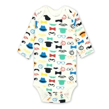 

Newborn baby Bodysuit 100% Cotton boys ClothesSpring Autumn Long Sleeve Jumpsuit Kids Baby Boy Outfits Clothing Girl Clothes