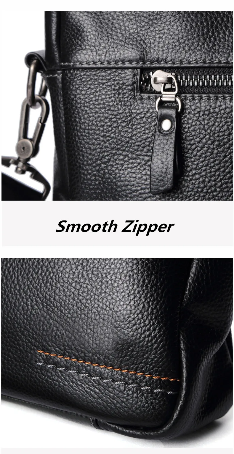 2019 Новый 100% натуральная кожа мужской портфель Мода большой емкости деловая сумка натуральная воловья Черная мужская сумка для ноутбука