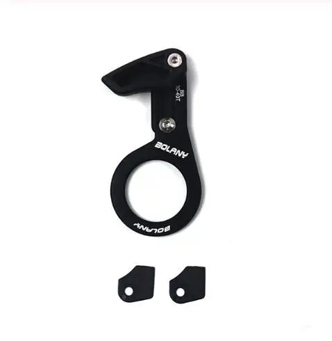 black BB mount Bolany сеть MTB направляющая велосипедная красная и черная Iscg 05 крепление BB 7075 защита велосипедной цепи из алюминиевого сплава запасные части для велосипеда - Цвет: black BB mount