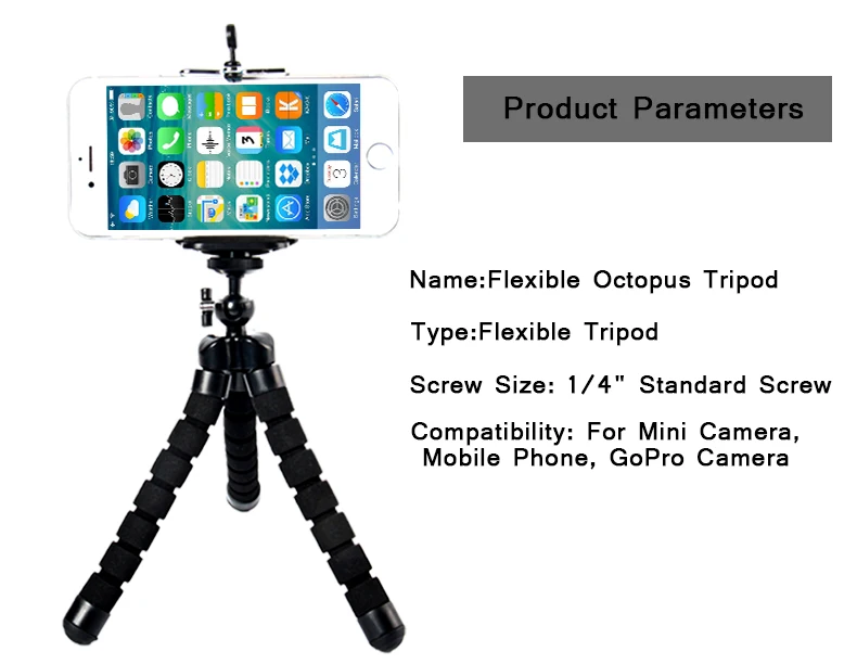Octopus flexible tripod (3)