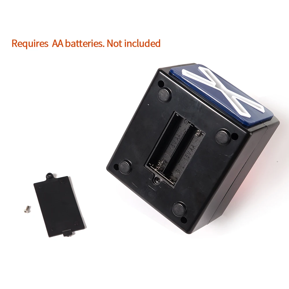 Mealivos XL Buzzer Кнопка будильника со звуком и светом мелочи викторины игры|Сувениры