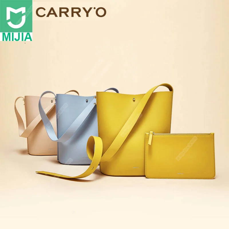 Xiaomi Mijia Carry'O сумка мягкая оригинальная кожаная сумка на плечо для геймпада женская сумка для покупок универсальная сумка высокого качества сумки