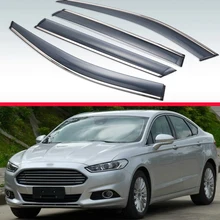 Для Ford Mondeo Fusion 2013 Пластик внешний козырек Vent Оттенки окна Защита от солнца Дождь гвардии дефлектор