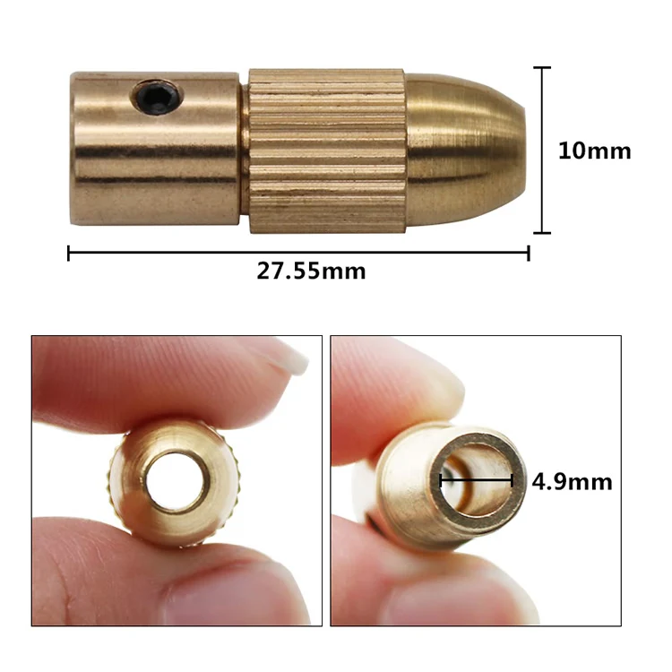 Высокое качество Лучшая цена 5 шт./компл. 0,5-3mm небольшой электрический сверло цанги микро сверла сверлильный патрон Набор