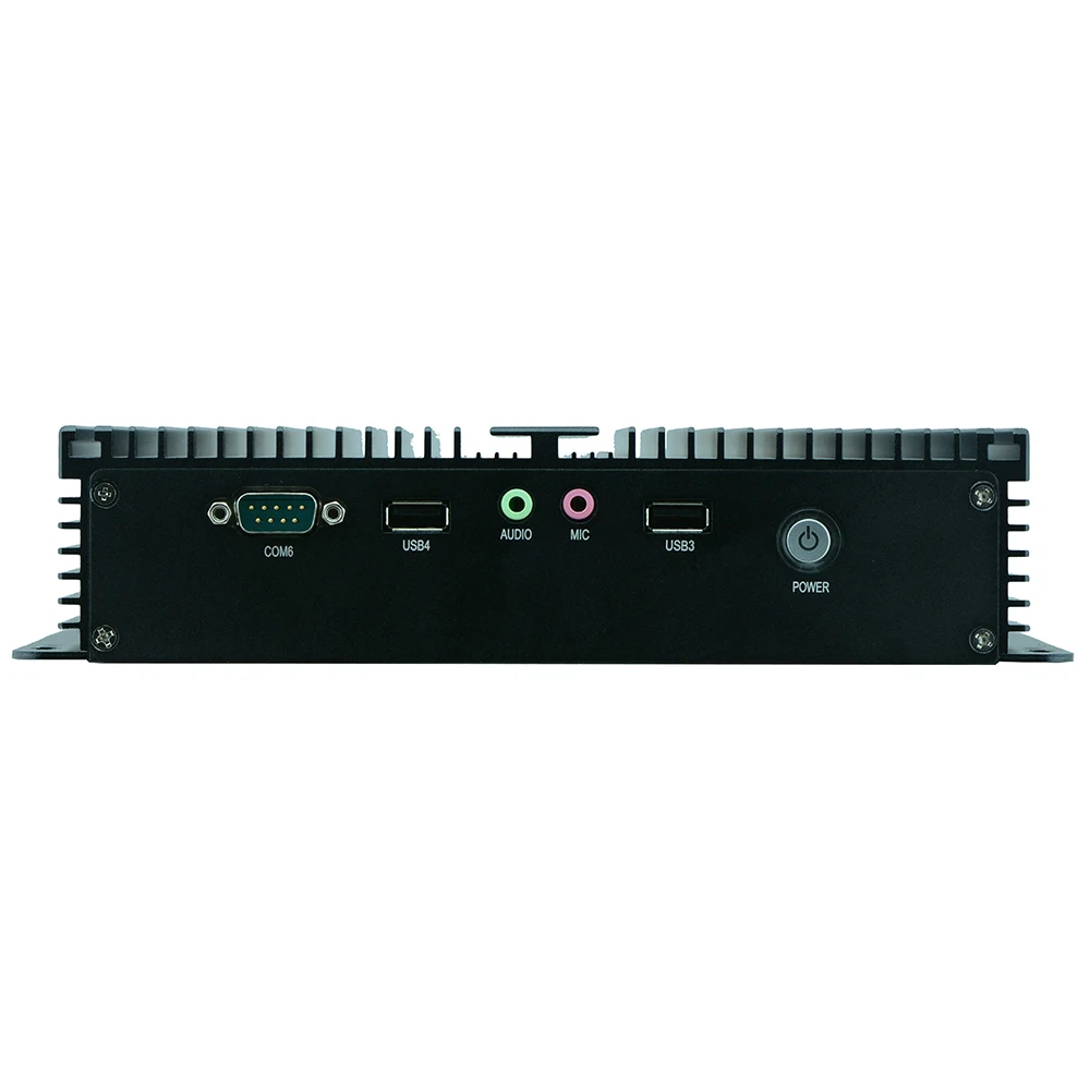Partaker Q2 Fanless Embedded PC Quad Core J1900 with 6 COM 2 COM for RS485 (3)