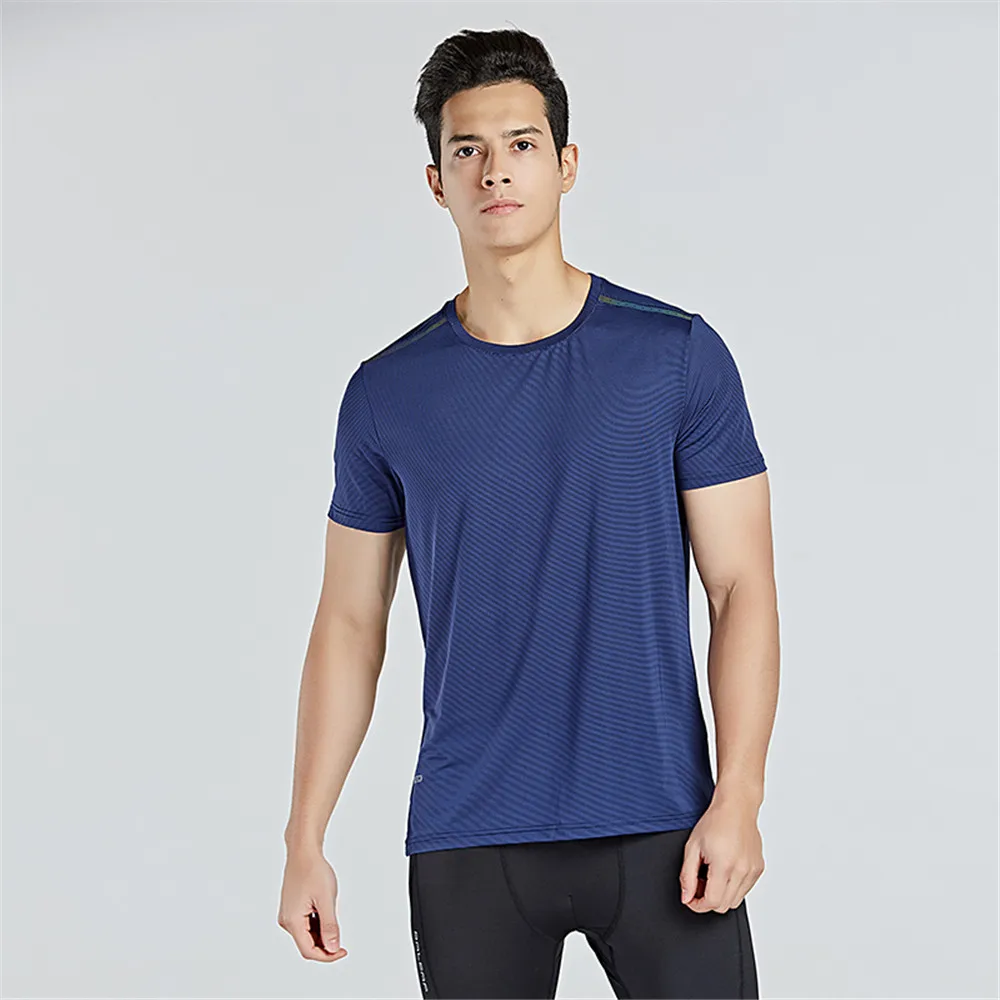 Новая качественная летняя повседневная футболка мужская походная футболка с длинными рукавами и круглым вырезом дышащая легкая быстросохнущая одноцветная футболка для кемпинга